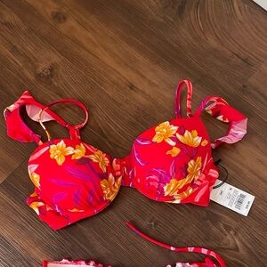 Vibrant Floral Bikini Set